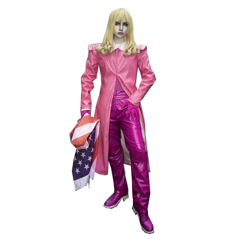 Costume da Cosplay di Jojo Bizarre Adventure 7M3E8Q8X, Divertente per San Valentino, Halloween e Carnevale