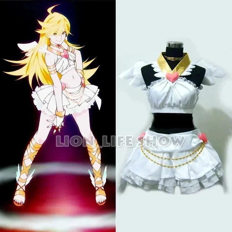 ABC123Anime & con Garterbelt Panty Anarchy Stocking Angel Dress Uniforme Cosplay Costume Realizzato su Misura Pb;6'j,k.9;a