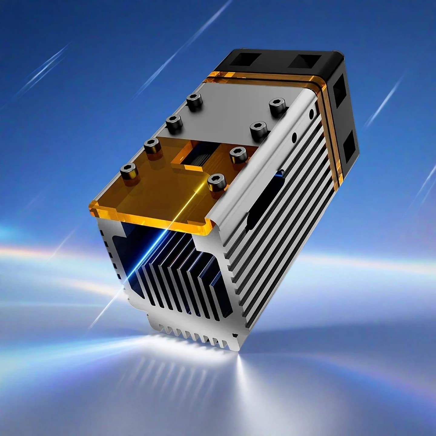 Modulo laser a diodi NEJE 7W A40630 per taglio e incisione laser, luce blu 450nm con modulazione TTL/PWM, tecnologia FAC