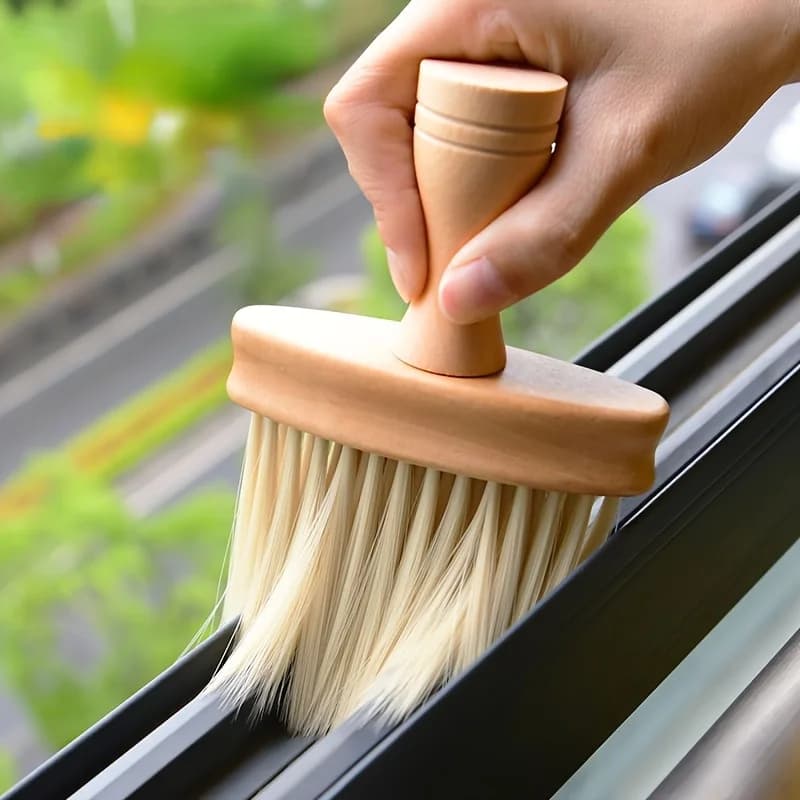 1Pc Multipurpose Cleaning Brush Gap Cleaning Tools with Tough Bristles for Window Track Corner Crevice Desks Bathrooms Hotels