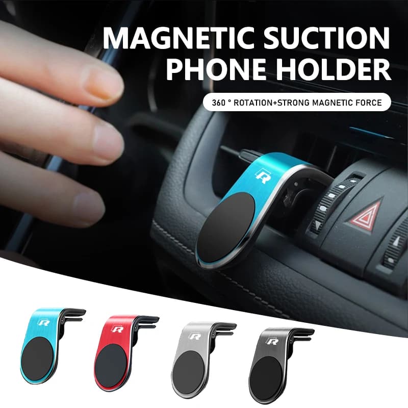 Magnetic Car Phone Holder Magnet Air Vent Cell Phone Stand For Volkswagen VW Golf Jetta Passat mk4 mk5 mk6 CC B5 B6 B7 Golf 4