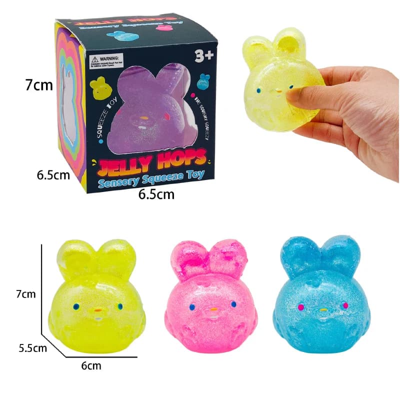 Schylling Needoh Nice Cube: Cubo Sensoriale Antistress, Antiansia, Squeeze Cube per Concentrazione e ADHD