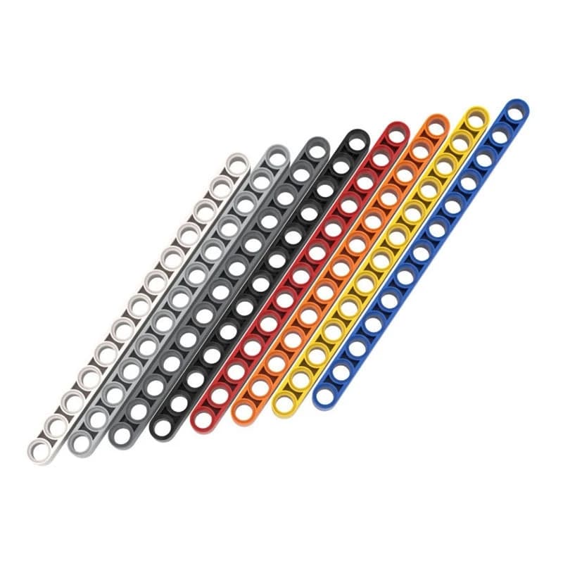 Small Particle Building Blocks MOC Technology Spare Parts 1x13 Arm with Holes 667 Compatible with LEGO 41239