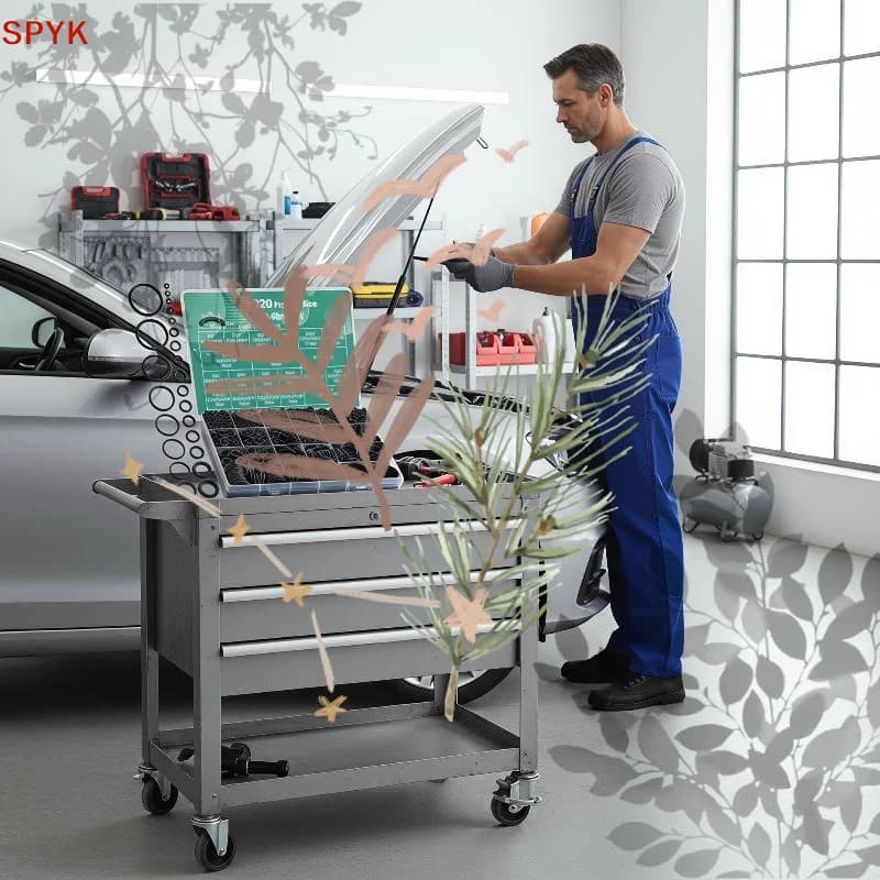 Maintenance Box Sealing Ring Set Nitrile Silicone O-Rings Wear-Resistant: 1020Pcs Oil-Resistant Repair Gasket