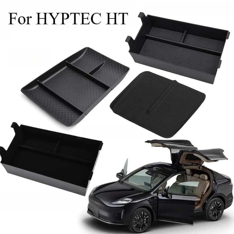 Per HYPTEC HT Controllo centrale Bracciolo inferiore Scatola di immagazzinaggio Scatola di immagazzinaggio Ricarica wireless Pad in silicone Accessori interni
