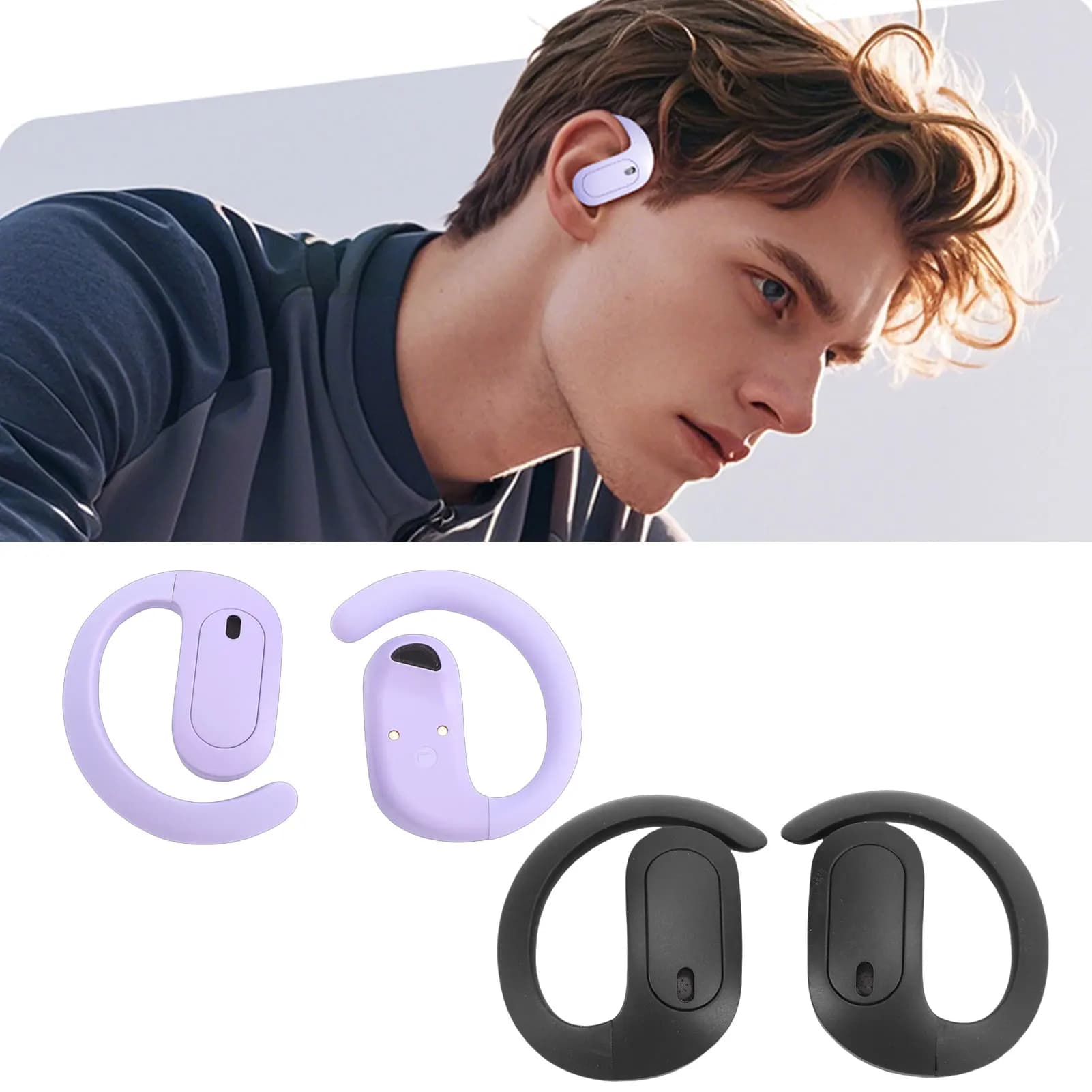 Auricolari Traduttori AI con APP, Wireless Bluetooth 5.4, per Viaggi e Affari, con Display Digitale