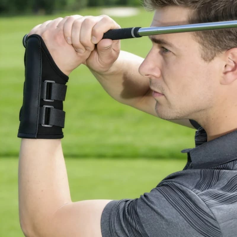1 pz Golf Principiante Polso Tutore Correttore di Postura Supporto per il Polso Stabilizzatore del Braccio Aiuto per l'allenamento per la Pratica del Golf