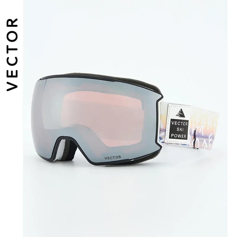 OTG Occhiali da sci Occhiali da neve Uomo UV400 Rivestimenti antiappannamento Motoslitta Snowboard Sci Occhiali da sole da donna Sport invernali all'aperto 2023