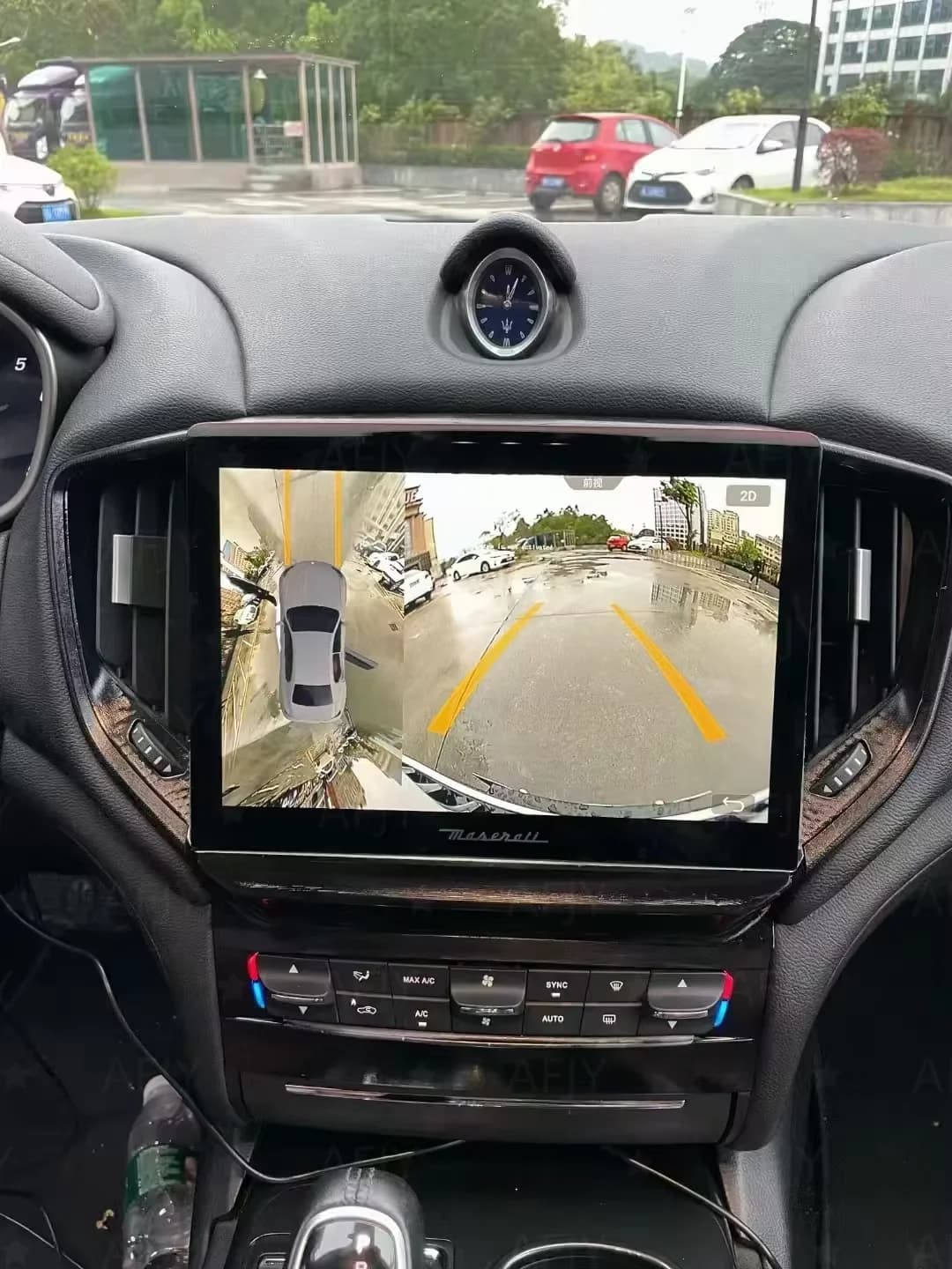 10.26" Qualcomm Curved Screen For Maserati Ghibli 2014-2020 Carplay Android 13 Multimedia Video Player Car Radio DSP Stereo GPS