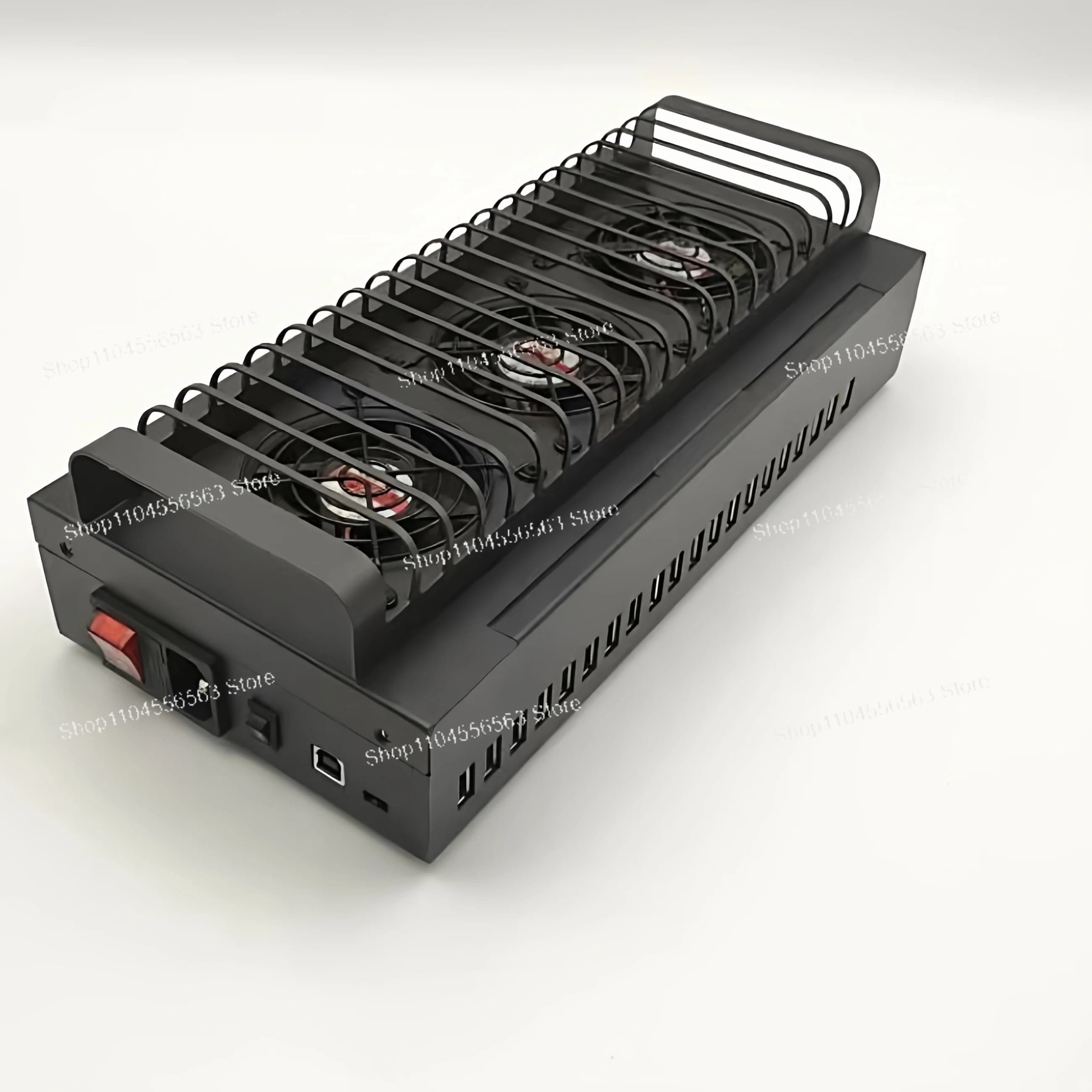 "Hub USB 2.0 a 20 porte: trasferimento dati e splitter di ricarica per funzionamento multischermo da studio"