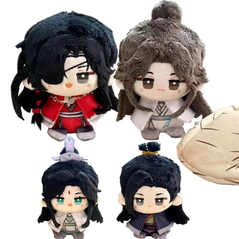 1/2pcs Heaven Official's Blessing Plush Toy Anime Tian Guan Ci Fu Hua Cheng Xie Lian He Xuan Qing Xuan Stuffed Doll Fans Gifts