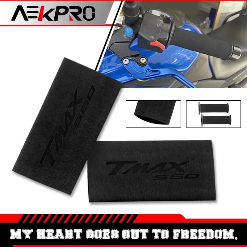 Impugnature tmax universali manicotto per guanti per YAMAHA TMAX530 DX/SX TMAX560 TECHMAX TMAX copertura per impugnatura per manubrio termoretraibile per moto