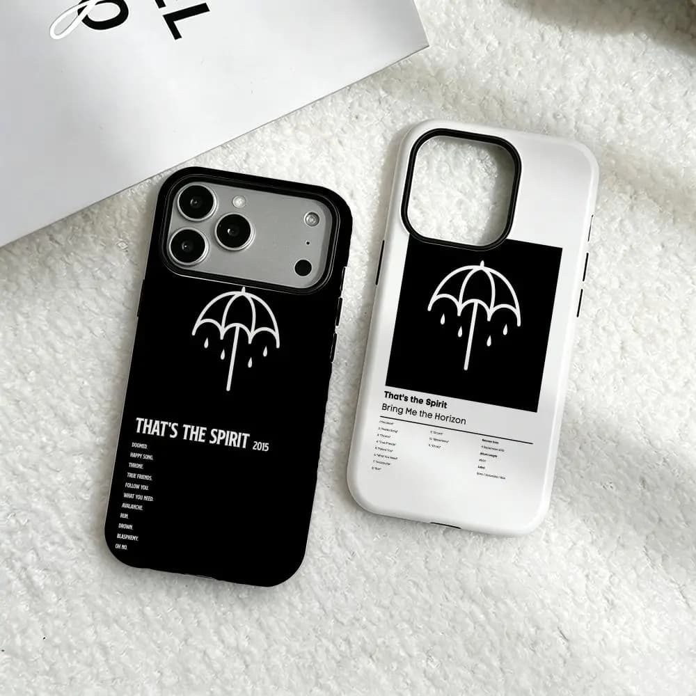 Fashion B-Bring Me the Horizon Phone Case Luxurious Film shell Phone Case For iPhone 17 16e 16 15 14 13 12 Pro Max Plus XS