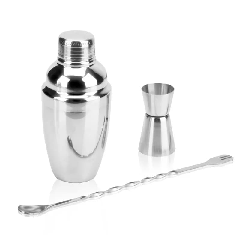Mixer per cocktail da cucina in acciaio inossidabile, vino, Martini, Boston, per barista, bevande, strumenti da bar per feste, 3 pezzi/set