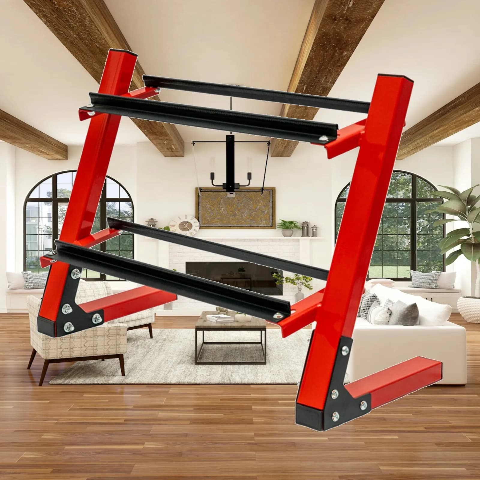 Dumbbell Rack Freestanding Dumbbell Stand Sturdy for Apartment
