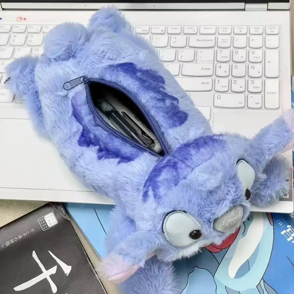 Astuccio Disney Stitch, borsa multifunzionale per articoli di cancelleria, astuccio alla moda e carino, regalo per bambini