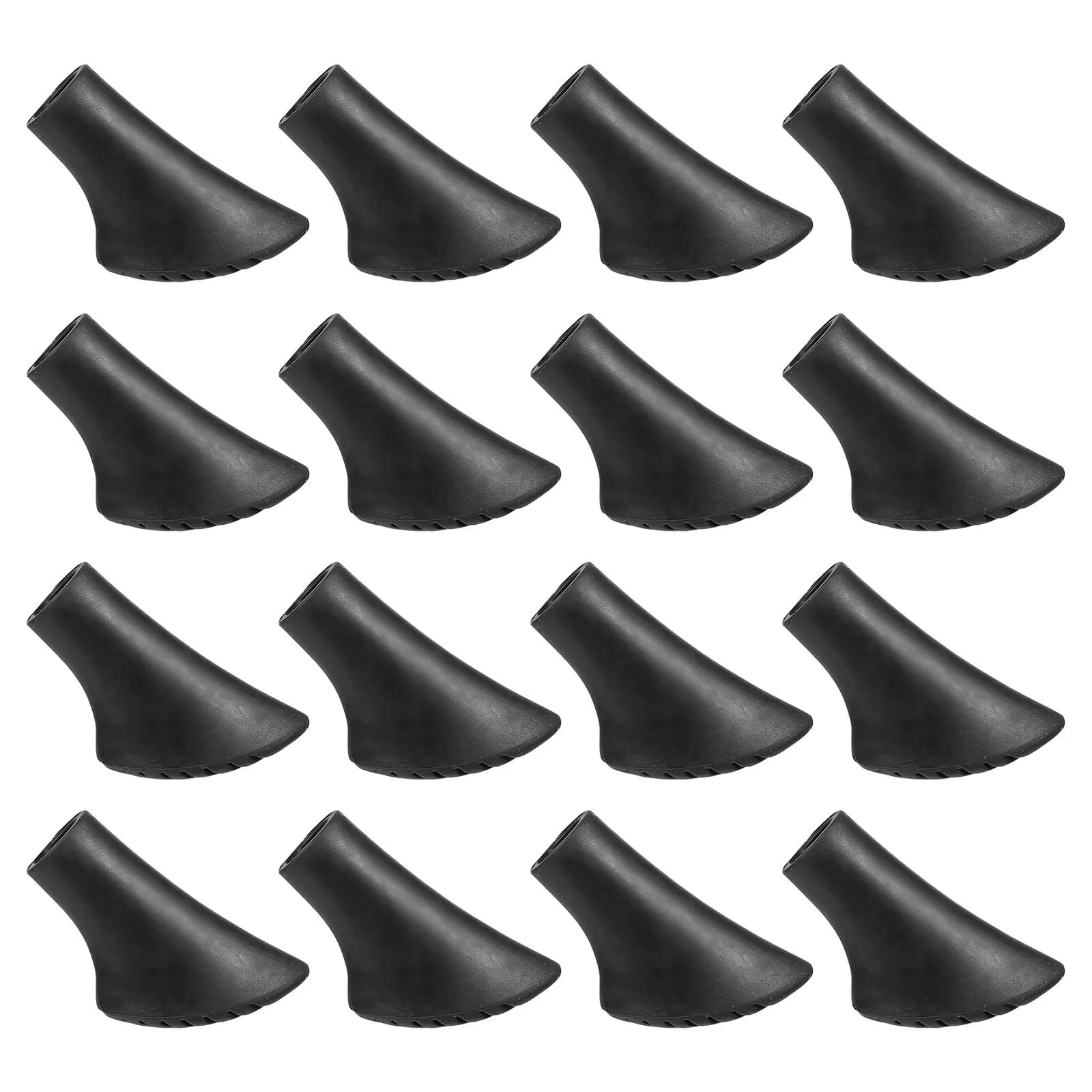16 Pieces Protected for Trekking Sticks, Breathable, Rubber, Walking Sticks, Hiking and Climbing