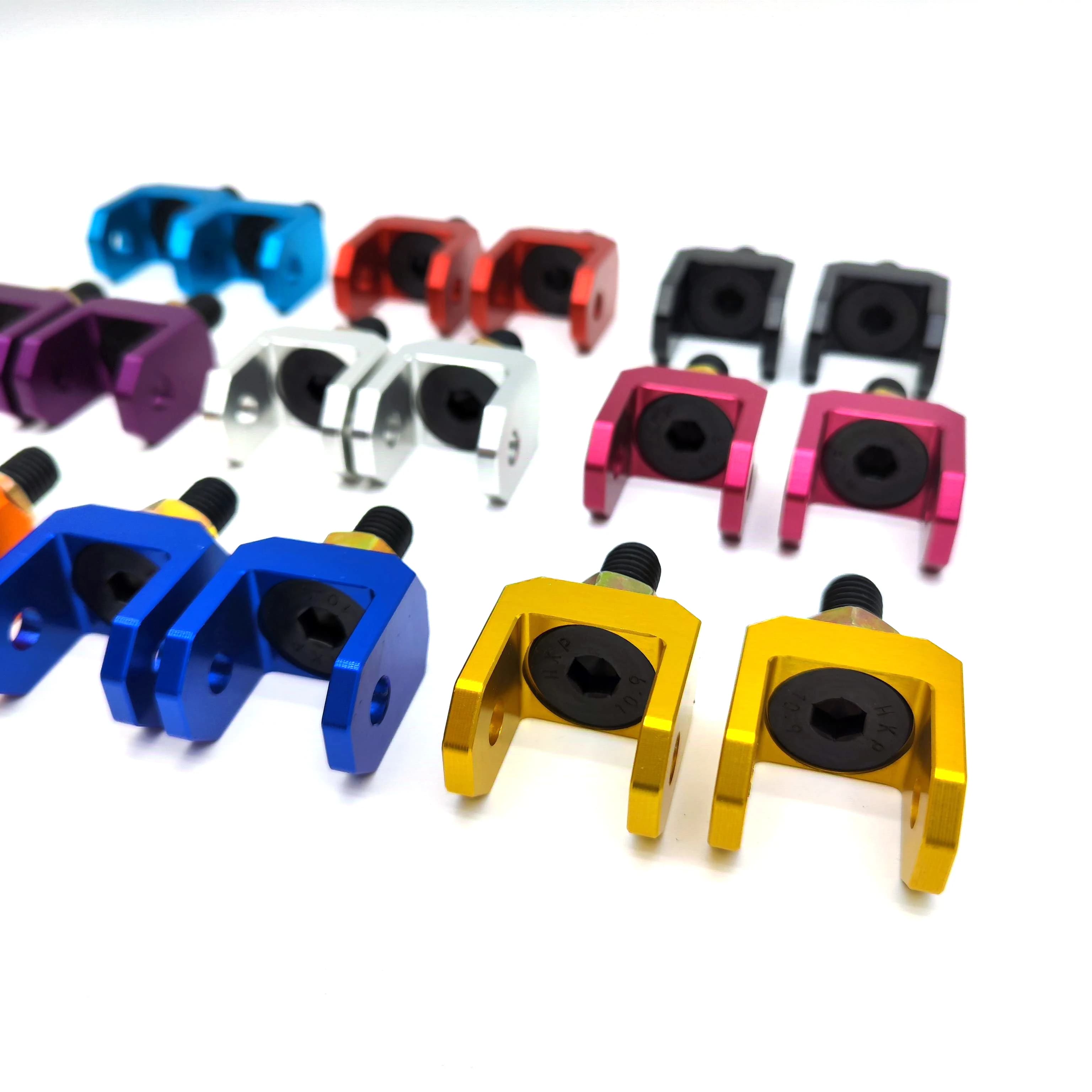 Supporti per Pedane Rinforzati CNC Light Bee con Pedane Premium, Accessori per Moto