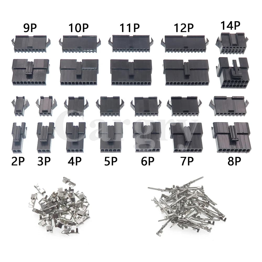 1 Set 2 3 4 5 6 7 8 9 10 11 12 14P 2.54mm serie JST SM2.54 spina connettore Led presa per cavo per Driver per lampada a striscia Led