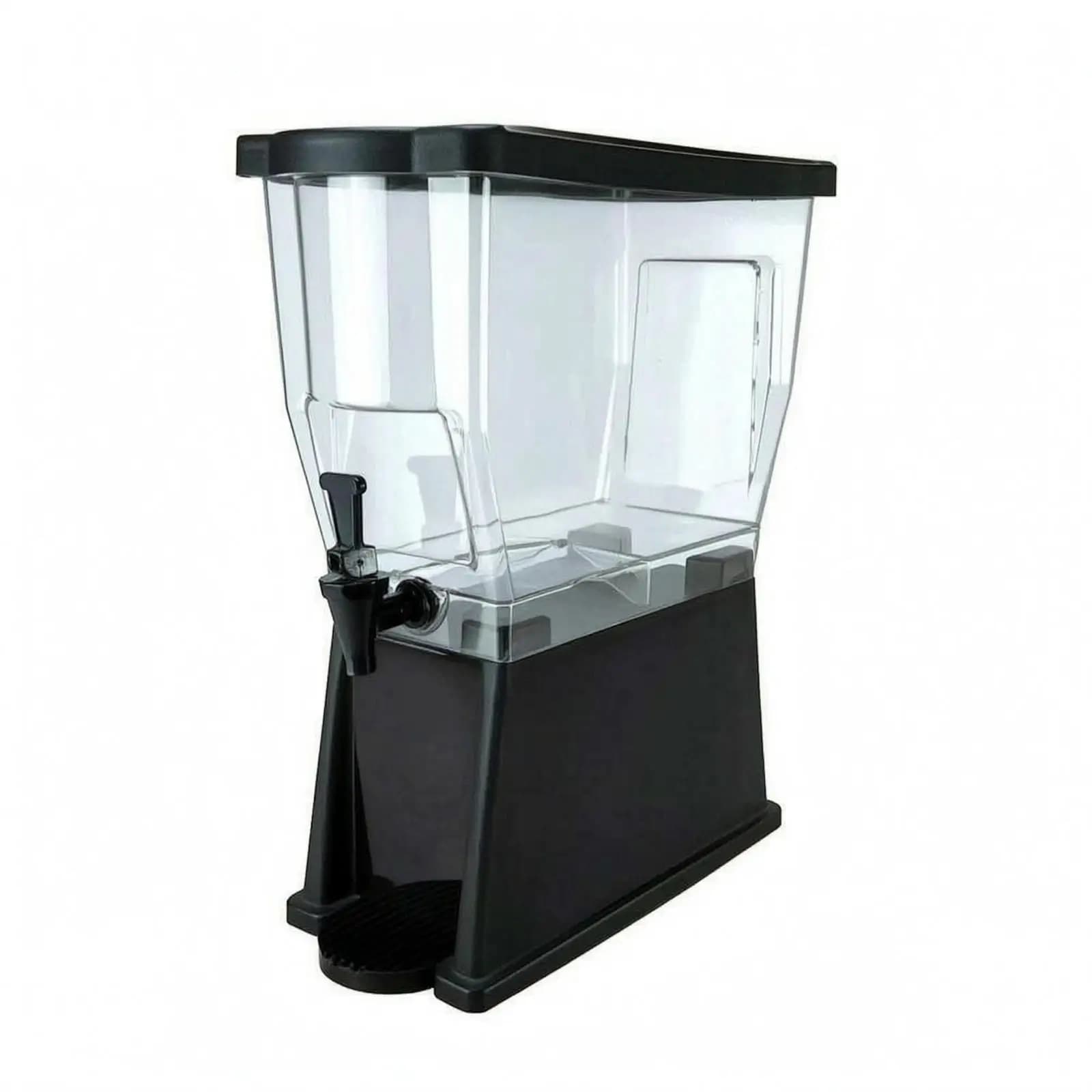 Rectangular Beverage Dispenser with Tap Cold Drink Container 11L PC Drinkware for Tea Coffee Juice Station