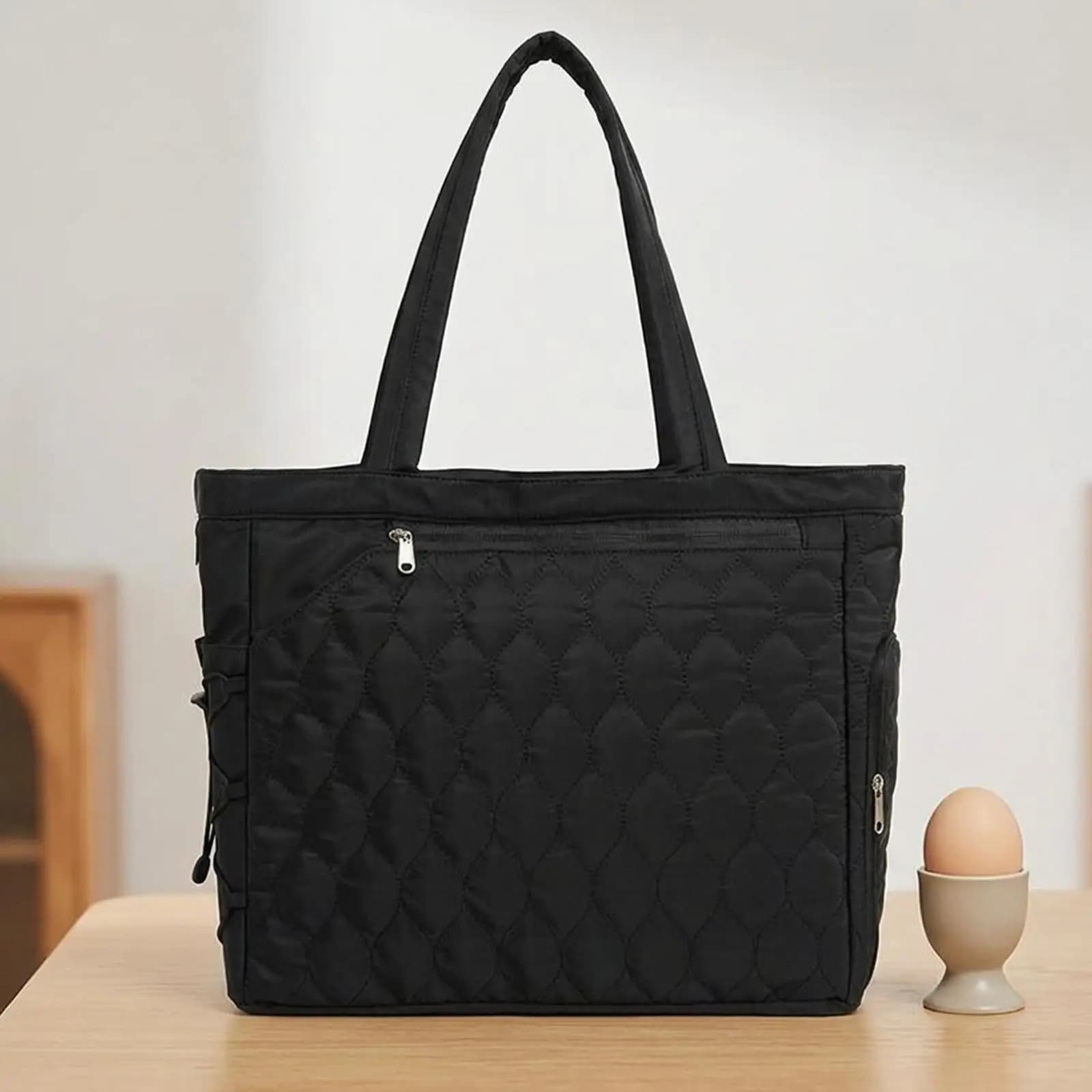 Borsa Grande per Palline da Pickleball con Tasca a Rete per Tennis, Badminton, Allenamento e Viaggi