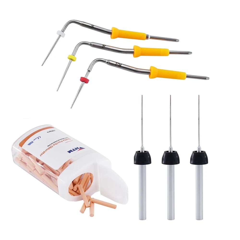 Dentale Hot Melt riempimento pistola penna accessori di ricambio aghi calore stantuffo pistola ago guttaperca bar dentista pezzi di ricambio