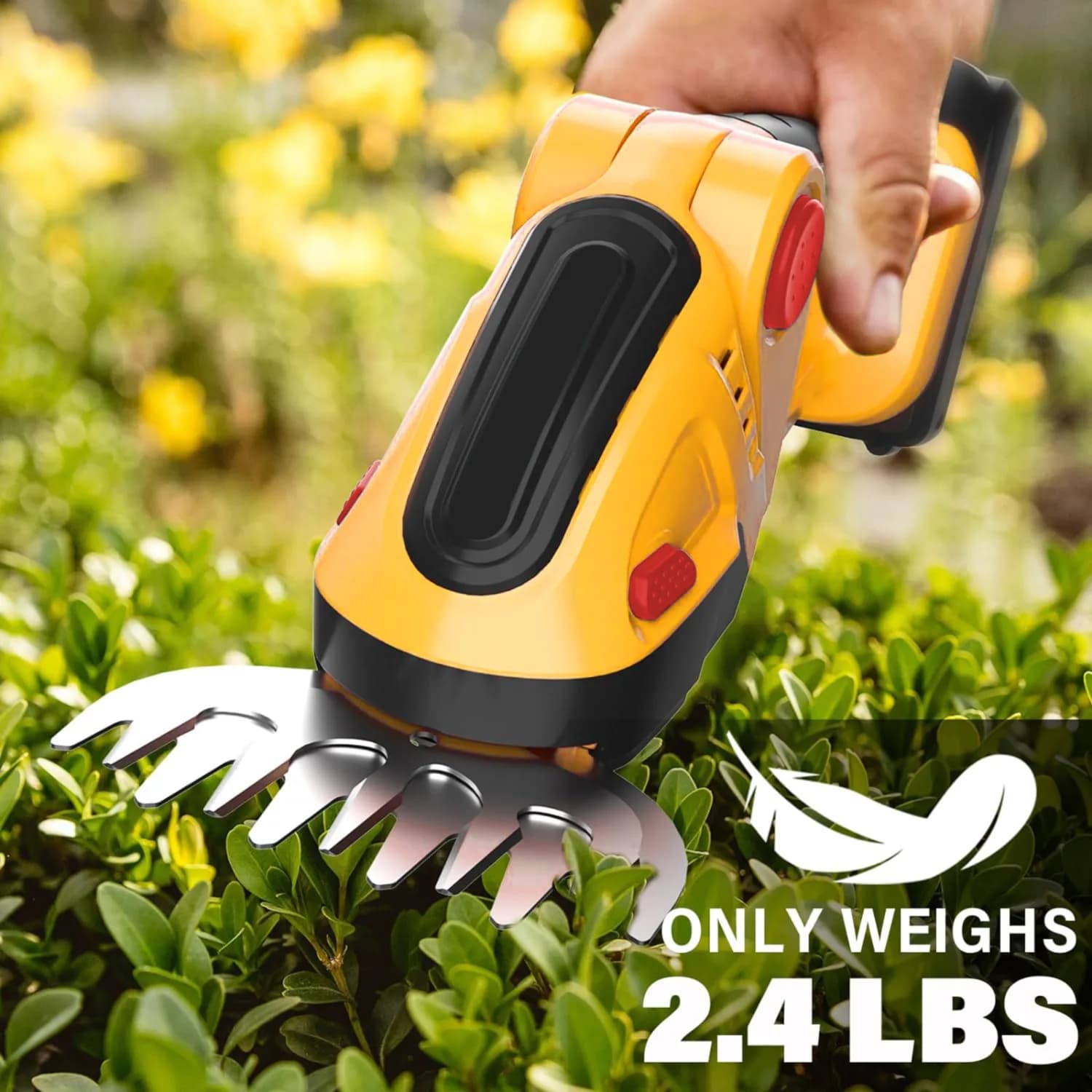 2026 Mini Handheld Electric Hedge Trimmer, Household Grass & Shrub Pruning Shear Garden Bush Cutting Tool