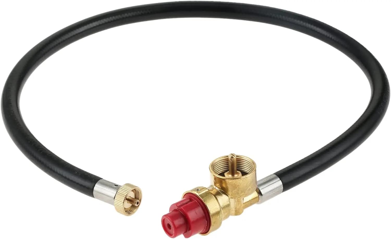 1Pc 27.5 "Regulator with Double Hose Spare Parts for Camp Stove Carburet Spare Parts Pipe for Propano Stove