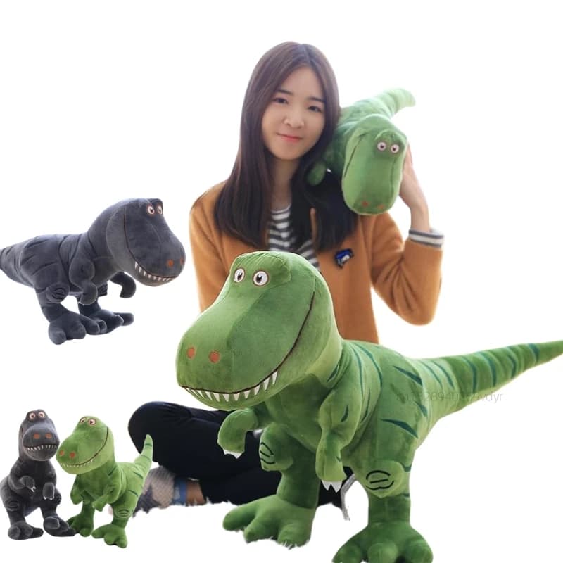 Nuovo 40-100 centimetri Dinosauro Peluche Giocattoli Del Fumetto Tyrannosaurus Carino Bambole di Peluche Stampa per I Bambini Dei Bambini Dei Ragazzi Regali Di Compleanno Decor