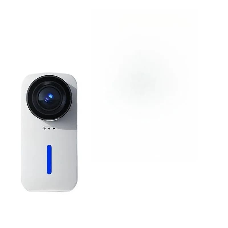 Action Cam 4K Mini per Moto, Dash Cam POV, Registrazione Video con Stabilizzazione, Portatile per Casco, Corpo, Bici e Sport