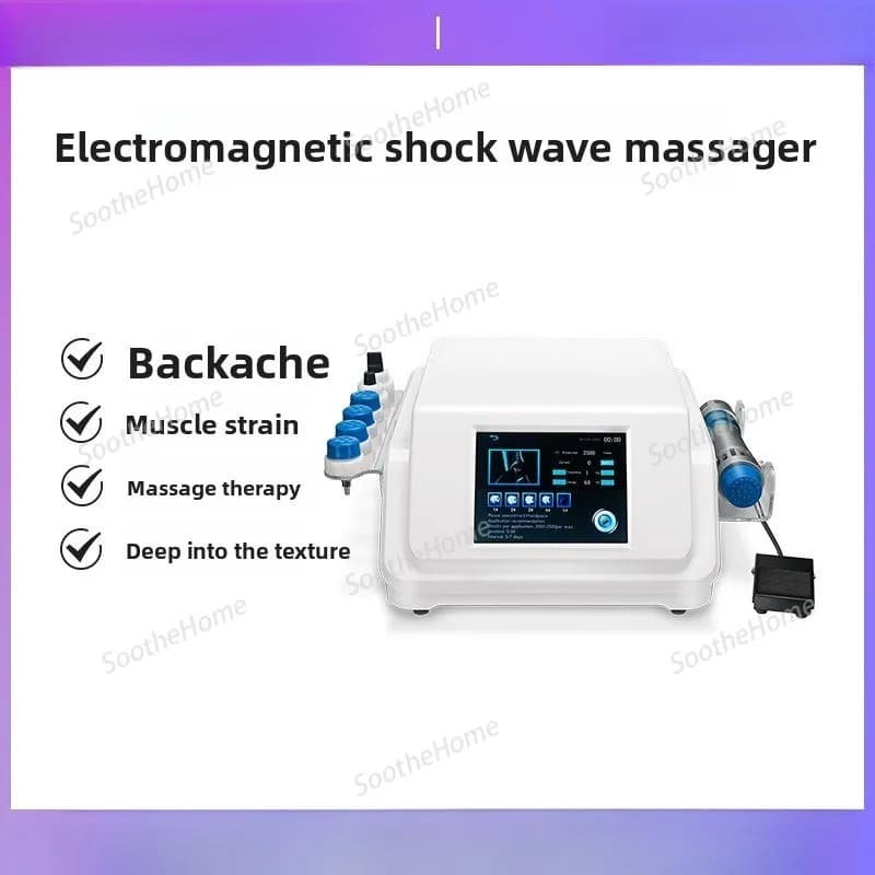PER ED Dispositivo per fisioterapia ad onde d'urto elettromagnetiche esterne Onda d'urto muscolare Assistenza sanitaria Massaggio antidolorifico Pistola per fascia muscolare