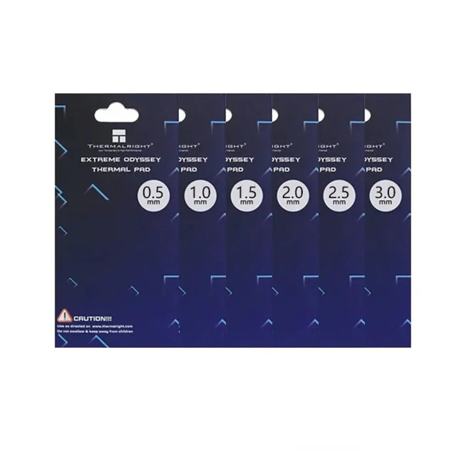 Pad in Silicone ODYSSEY for Heat Silicone 85X45, Patch Thermoconductive for Mother Card, CPU, Graphic Card