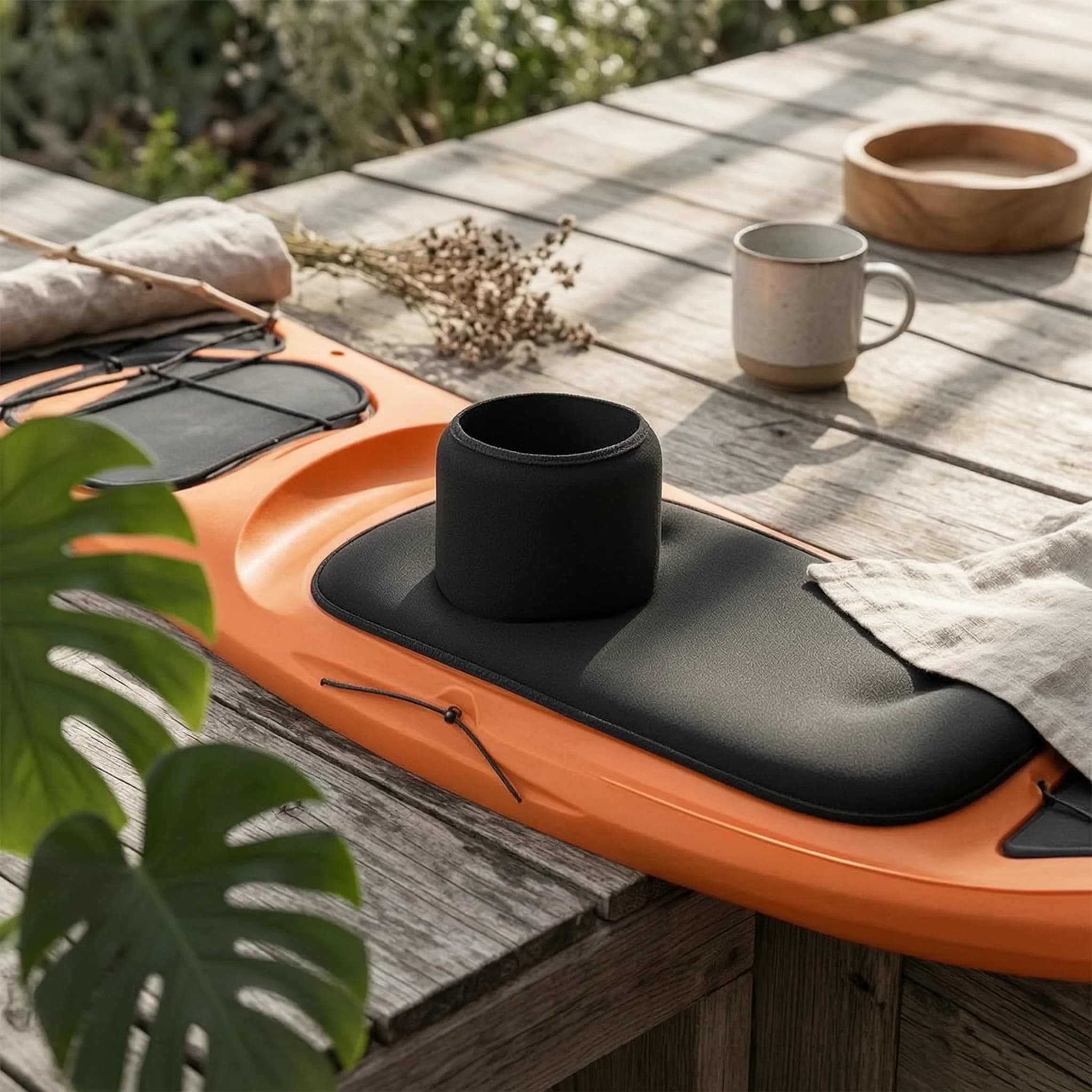 Kayak Cockpit Cover Splashproof Neoprene-style Canoe Spray Guard Water Sports Gear for Marine Paddling Protection