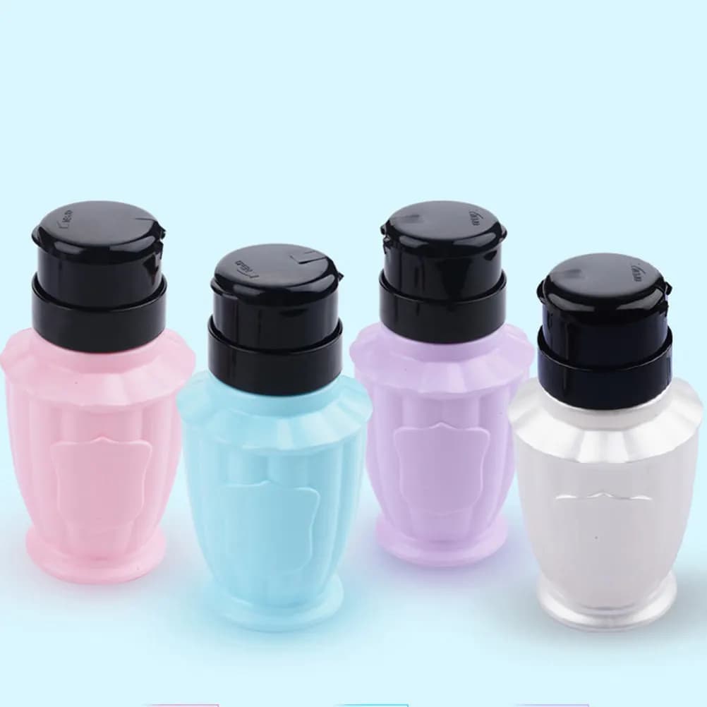 Empty plastic bottle Dura Viola for Solvent Smalt, Strucking, Tonic Face, Medical and Cotton Use