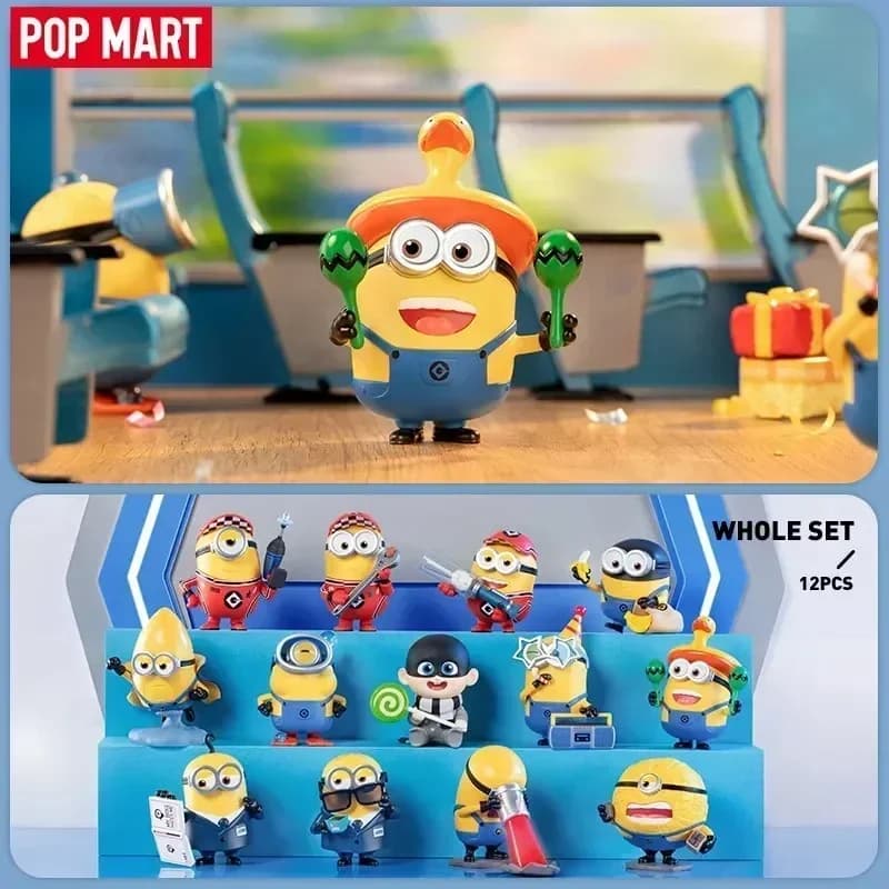 POP MART Universal Cattivissimo Me Series Blind Box Guess Bag Mystery Box Toys Doll Cute Anime Figure Desktop Ornaments Gift