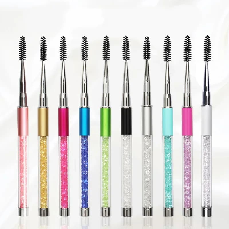 Reusable Eyebrow Brush, Micro Eyebrow Brush, Mascara Applicator, Makeup Accessories and Extension Eyelashes