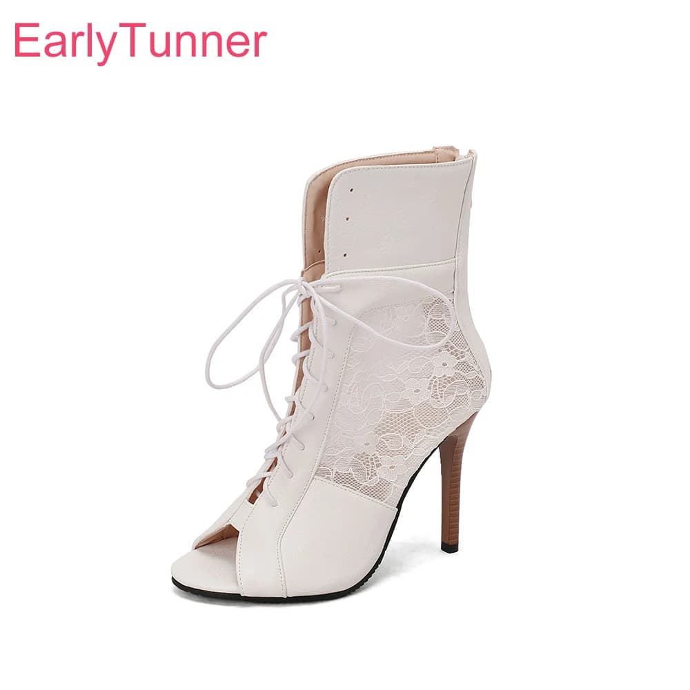 Women's Fashion Summer Sandals, Open Toe, Stiletto Heel, Casual, Big Sizes 11 43 48 50