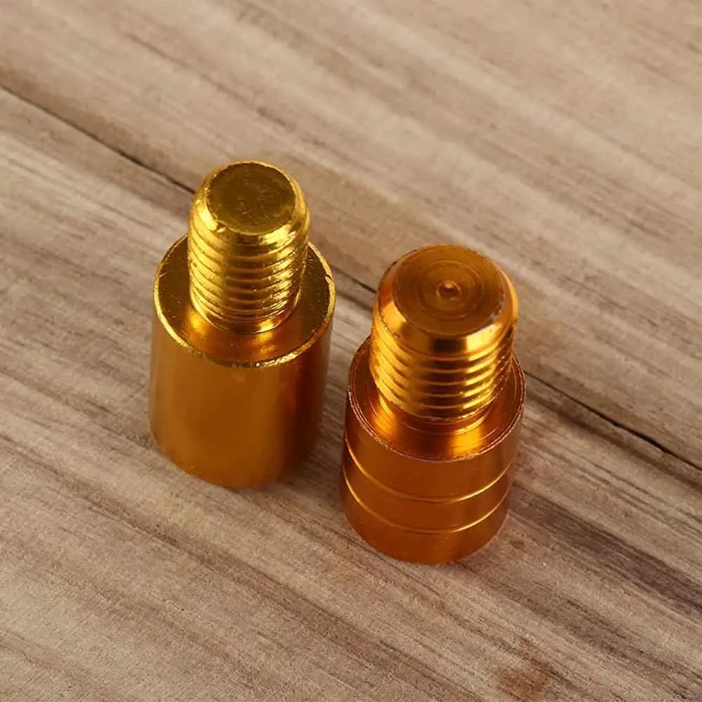 Adattatore per Testa di Guadino da Pesca in Lega da 8mm a 10mm, Connettore per Canna da Pesca, Adattatore per Guadino, Connettore per Canna da Pesca
