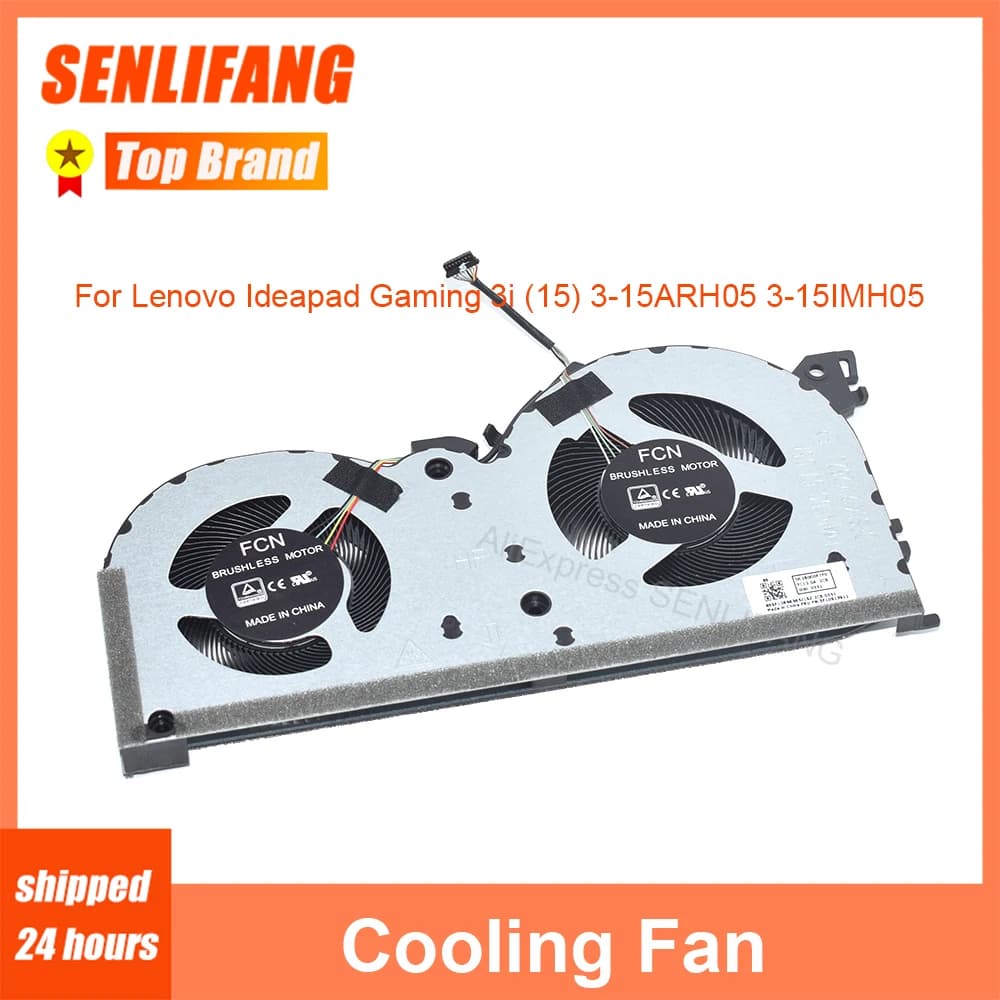 Computer CPU Fan BAPA1509R5HP002 New For Lenovo Ideapad Gaming 3i (15) 3-15ARH05 3-15IMH05 Cooler 5F10S13912 5F10S13913