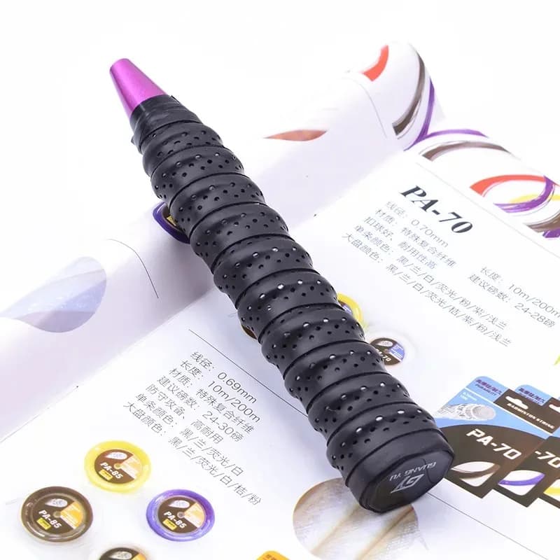 1 sweat-free anti-slip handle for tennis rackets and badminton: protects grip and improves your game