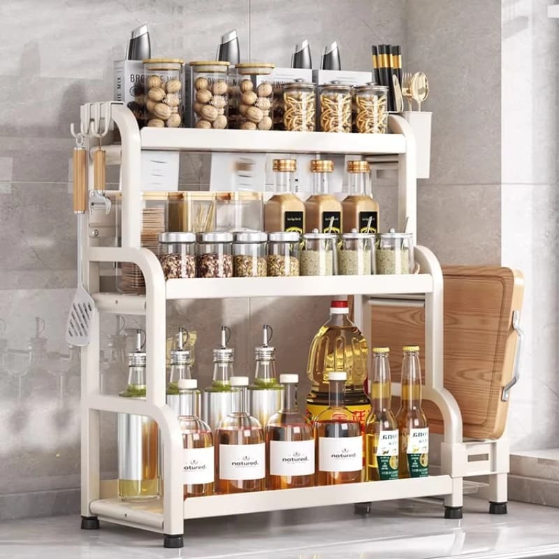 Kitchen/bottle holders for multifunctional condiments Multi-layer wand holder, knife holder boxes