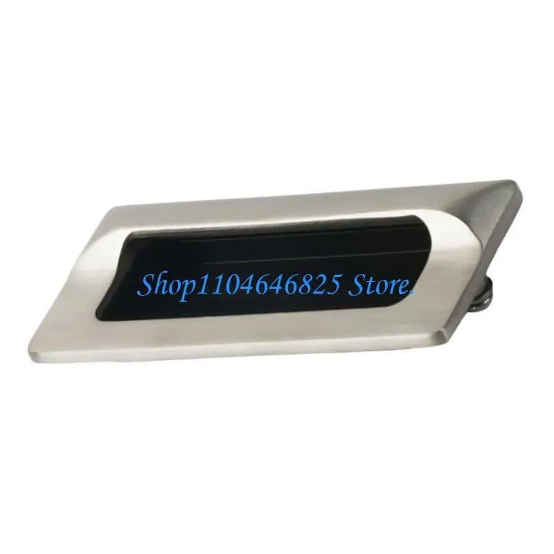 Set maniglie per cassetti nascoste con maniglie integrate in acciaio per semplice accesso all'armadio