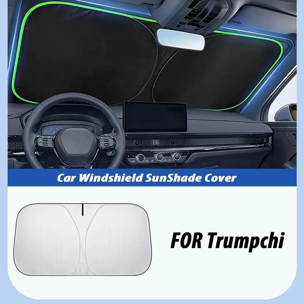 For Trumpchi 2023 GS8 GS3 GS5 GA4 Series Auto Accessories Folding Car Windshield Sunshade Cover Blocking UV Protector Shield