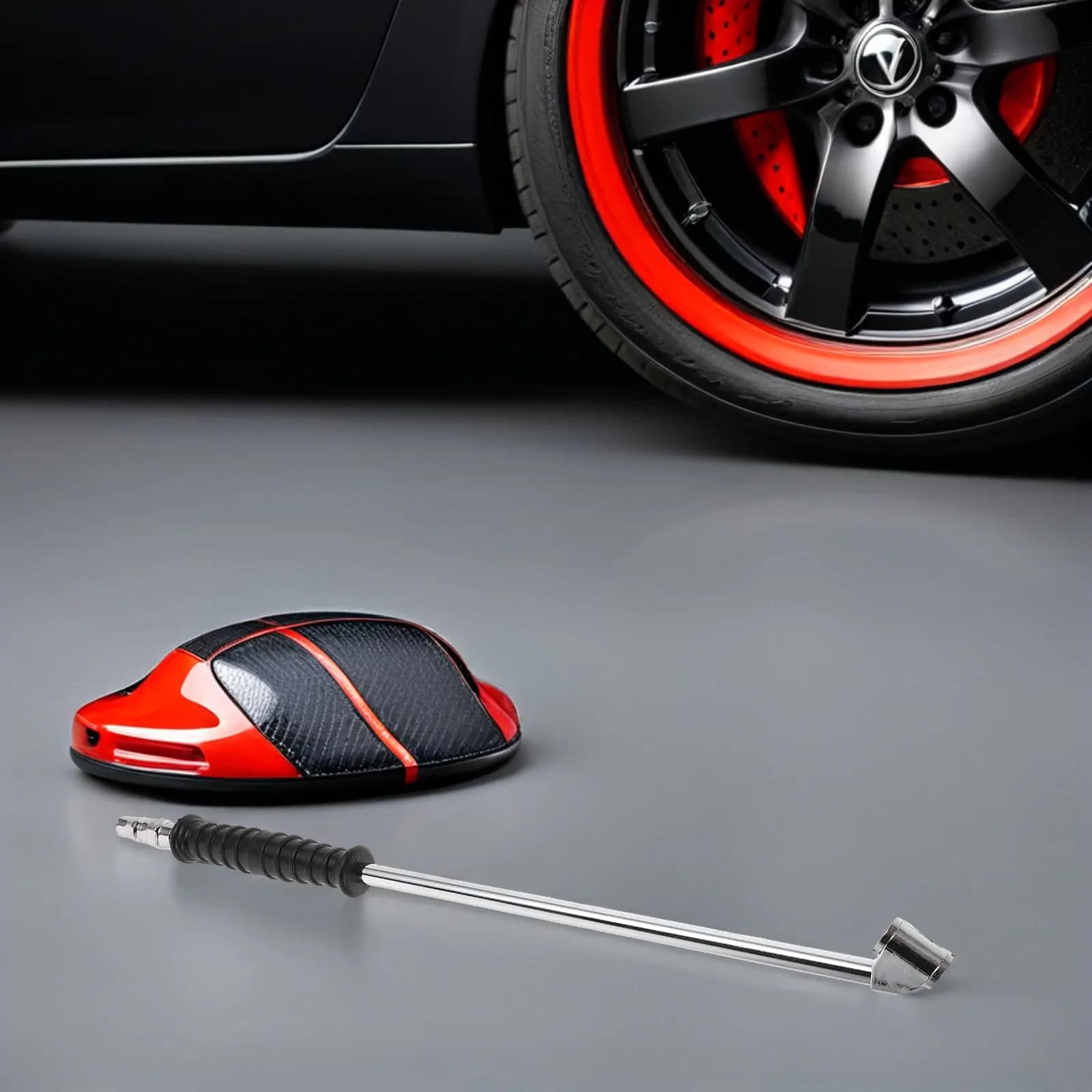 Adattatore Multifunzione per Gonfiaggio Pneumatici, Raccordi in Metallo per Tubi, Connettore Rapido per Valvole di Bici, Moto e Auto