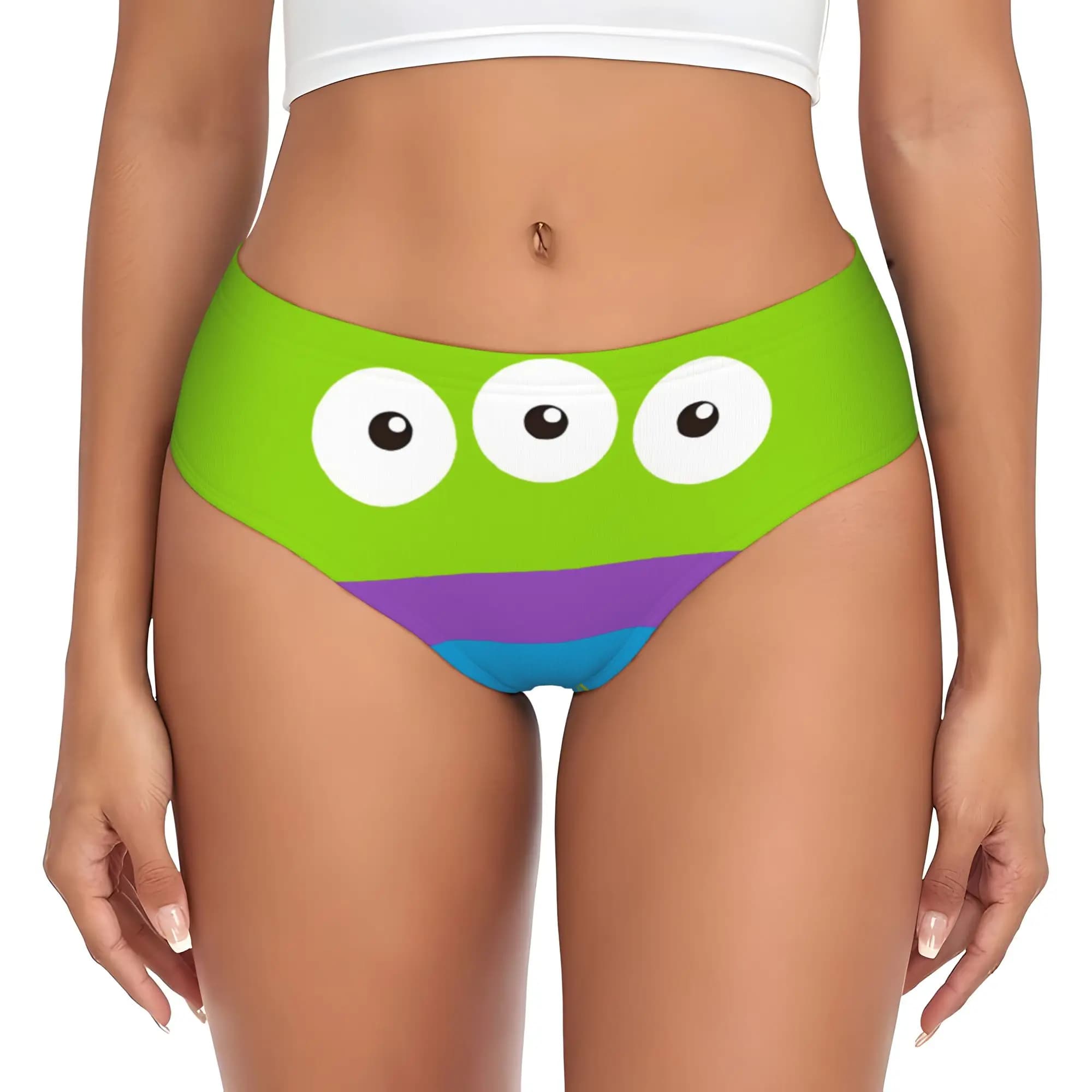Custom T-Toy Cartoon S-Story Brief Panties Women's Comfort Underwear