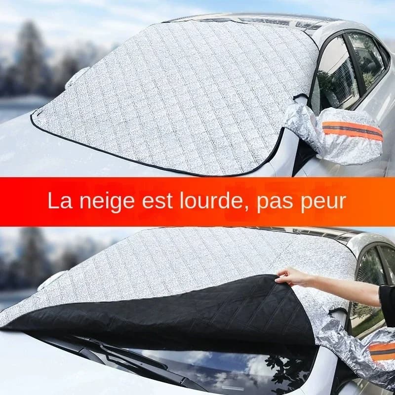 kkjoy Magnetic Windscreen Protector Car Windshield Sun Shade And Snow Cover Waterproof Insulated Front Window Cover