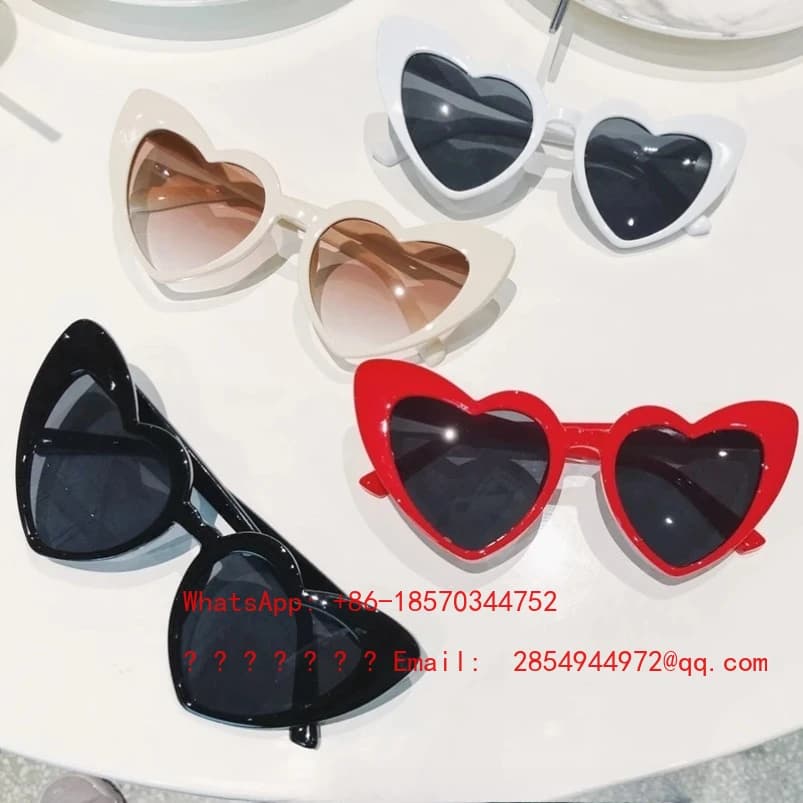 2026 Love Sunglasses Beach Peach Heart Sunglasses