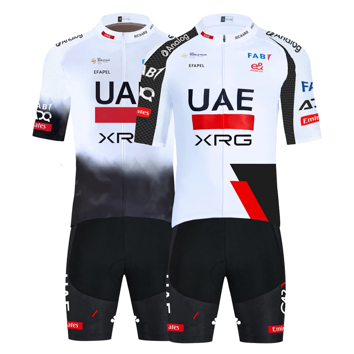 10 New Tour 2026 UAE Cycling Jersey Road Bike Maillot JERSEY Shorts Set Man Women's Quick Dry Ropa Cycling Bicycl T-shirt Clothing