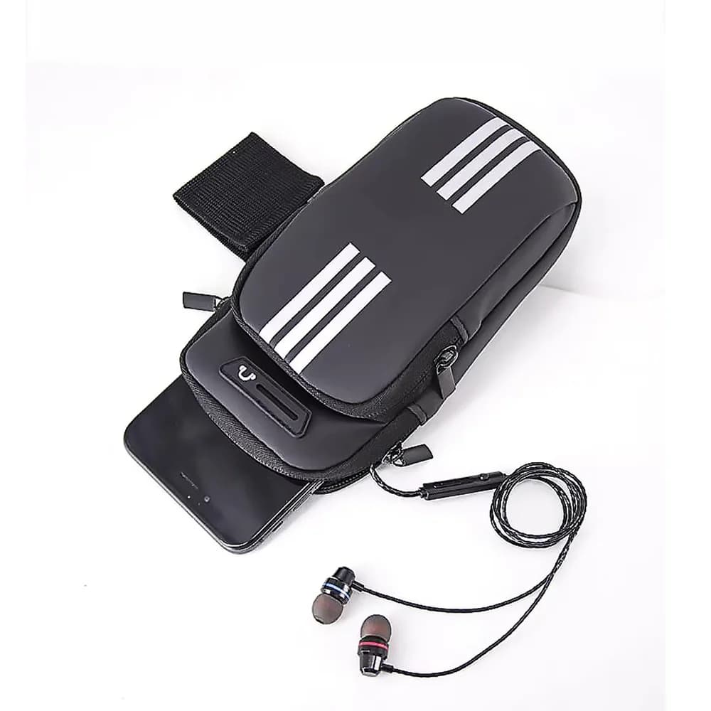 Sports Armband for Running Multifunctional Fitness Arm Bag Waterproof Lightweight and Close-Fitting Wrist Arm Sleeve Phone Pouch