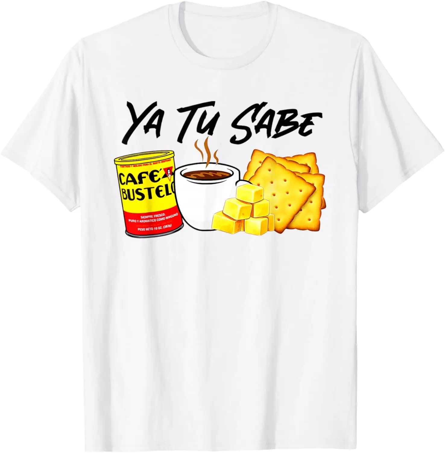 Pan Dulce Cafecito Y Chisme Latina Mexican Food T-Shirt